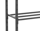 Rayonnage Quick'tube gris anthracite RAL 7024